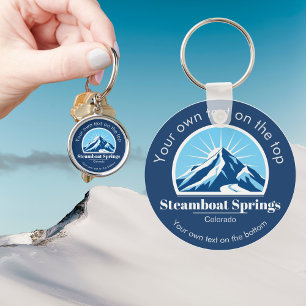 Llavero Regalo de la estación de esquí de Steamboat Spring
