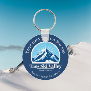 Llavero Regalo de la estación de esquí de Taos Ski Valley