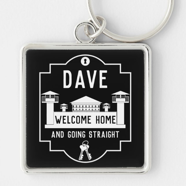 Llavero Regalo de liberación de la cárcel Salir de la cárc (Frente)