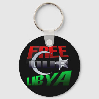 Llavero Regalo de Libia gratis para amigos y familia libio