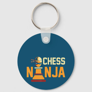 Llavero Regalo de los aficionados al ajedrez Ninja de Guay