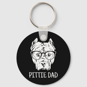 Llavero Regalo de los amantes de Pitbull Dad