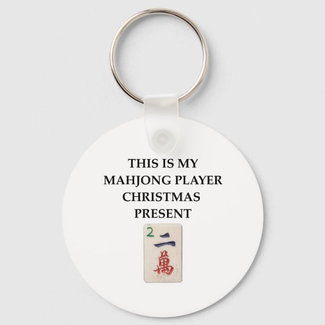 Llavero regalo de mahjong (Anverso)