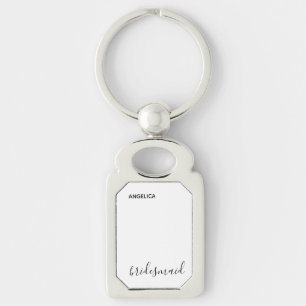 Llavero Regalo de maquina minimalista moderna Boda de tipo