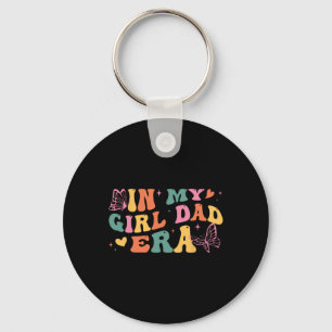 Llavero Regalo de mariposa retro para papá e hija en mi Gi