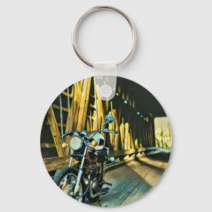 Llavero Regalo de motocicleta de época