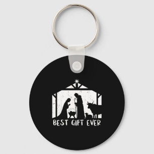 Llavero Regalo de Navidad Jesús Natividad Cristiano Hombre