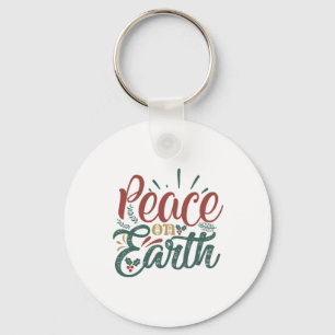 Llavero Regalo de Navidad   Paz En La Tierra