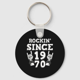 Llavero Regalo de Navidad Rockin Desde 1970