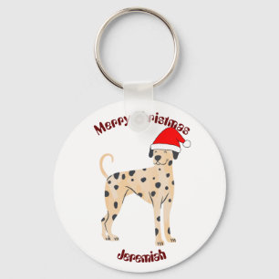 Llavero regalo de navidades de gato, nombre personalizado