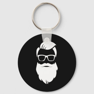 Llavero Regalo de Navidades de Jolly Hip Hipster Santa Cla