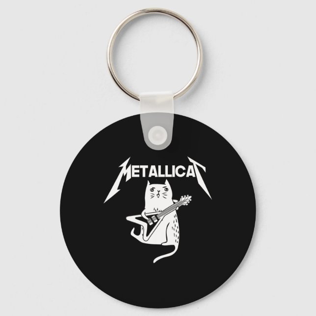 Llavero Regalo de Navidades divertidos de guitarra de rock (Anverso)