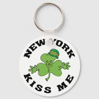 Llavero Regalo de New York Irish Kiss Me