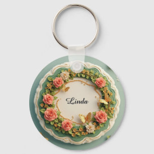 Llavero 🌹 Regalo de nombre personalizado para recuerdos d
