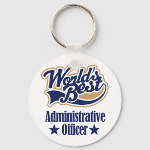 Llavero Regalo de oficial administrativo