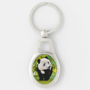 Llavero Regalo de oso panda adorable Kawaii para amantes d