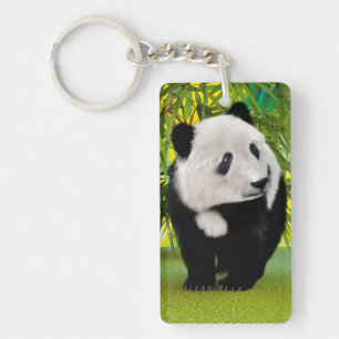 Llavero Regalo de oso panda adorable Kawaii para amantes d