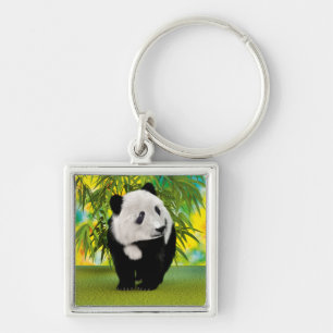 Llavero Regalo de oso panda adorable Kawaii para amantes d