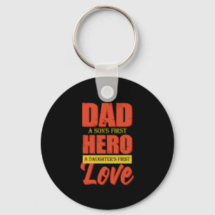 Llavero Regalo de padre Papá Hero Love