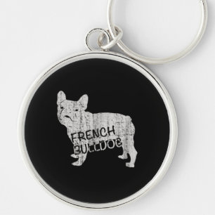 Llavero Regalo de perro Feroz Bulldog francés