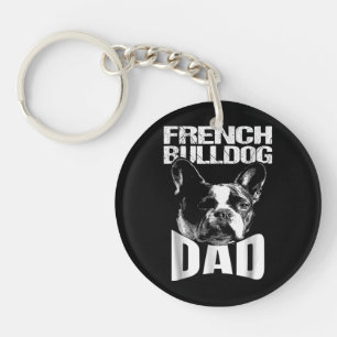 Llavero Regalo de perro Padre Bulldog francés