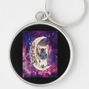 Llavero Regalo de perro   Te Amo A La Luna Y A La Vuelta