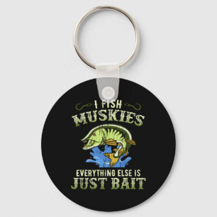 Llavero Regalo de Pesca de Muskellunge Camiseta de Lucio 