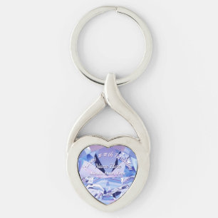 Llavero Regalo de piedra de Bonito de Junio diseñado pers
