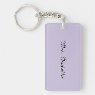 Llavero Regalo de profesor con nombre personalizado