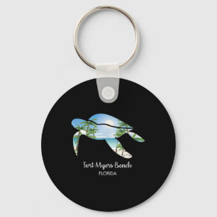 Llavero Regalo de recuerdo de la playa de Fort Myers o de