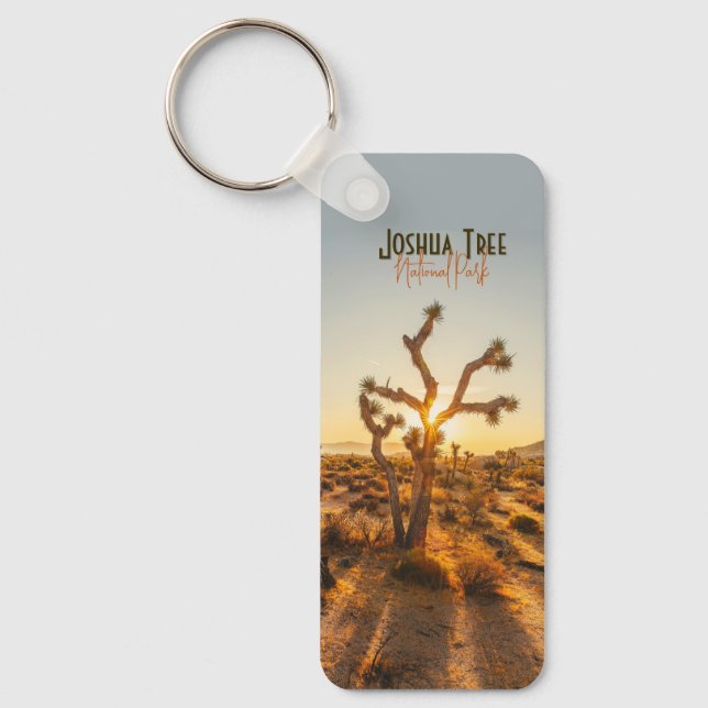 Llavero Regalo de recuerdo del parque nacional del árbol d (Anverso)