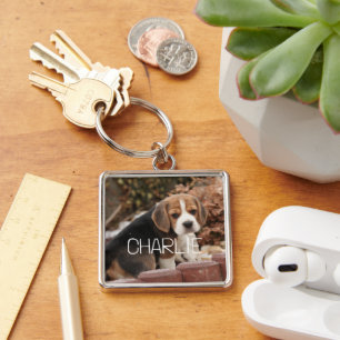 Llavero Regalo de recuerdo personalizado con foto y nombre