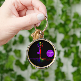 Llavero Regalo de Recuperación del Árbol de la Vida LGBTQ