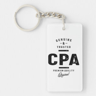 Llavero Regalo de títulos de trabajo de trabajo de CPA