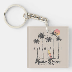 Llavero Regalo de vacaciones de verano de personalizado Ha