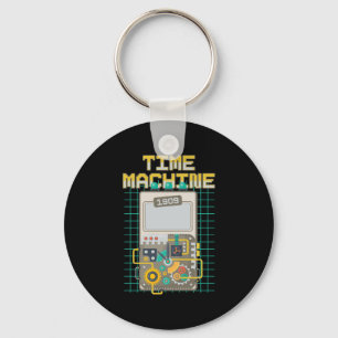 Llavero Regalo de viaje de tiempo de vintage retro de máqu
