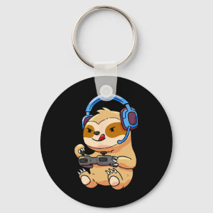 Llavero Regalo de videojuego de perezosos de Sloth Gaming