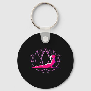 Llavero Regalo de yoga para mujeres para ejercicios de yog