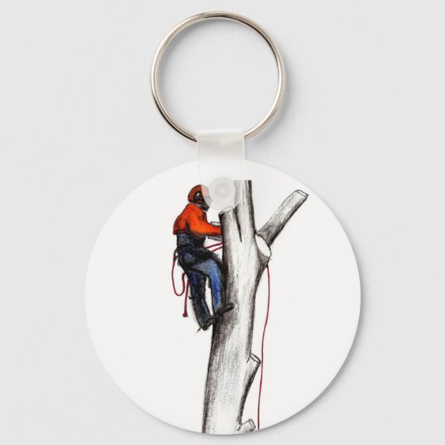 Llavero Regalo del aborismo Árbol cirujano de navidad rega (Anverso)