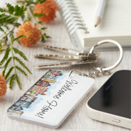 Llavero Regalo del agente inmobiliario de bienvenida