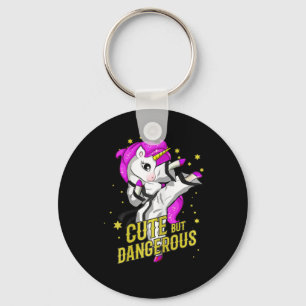 Llavero Regalo del Chica de artes marciales de Unicorn