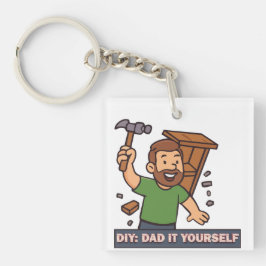 Llavero Regalo del Día del Padre - DIY: Papá, tú mismo