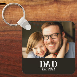 Llavero Regalo del Día del Padre Establecido por Papá