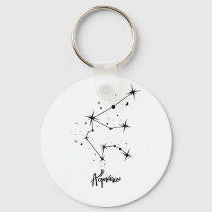 Llavero Regalo del signo zodiacal Acuario astrología de Ac
