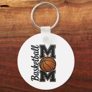 Llavero Regalo Deportivo para Mamá de Baloncesto Día de Pa