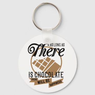Llavero Regalo Divertido Chocoadicto Comida Monada Chocola