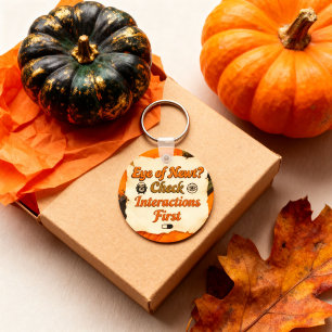 Llavero Regalo divertido de bruja de Halloween para farmac