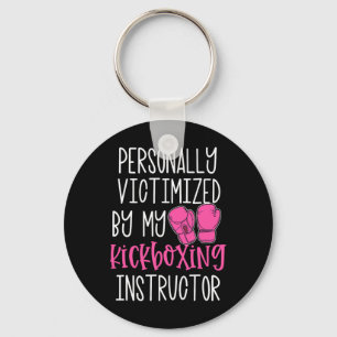 Llavero Regalo divertido de kickboxer personalmente victim