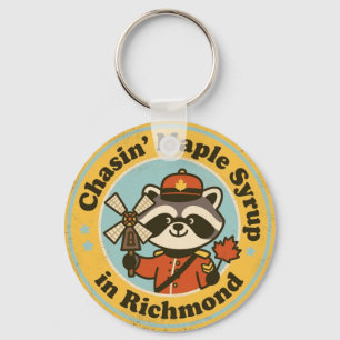 Llavero Regalo divertido de Richmond para amantes del arce