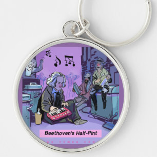 Llavero Regalo Divertido Medio Litro de Beethoven
